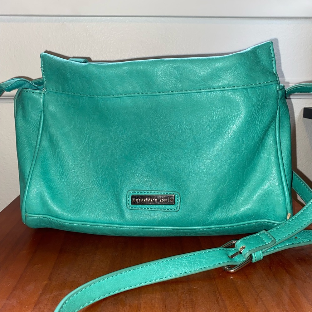 Madden Girl Teal Crossbody Bag